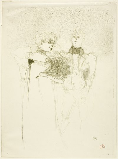 Mademoiselle Lender, in Madam Satan da Henri de Toulouse Lautrec