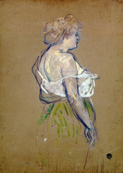 Mademoiselle Lucie Bellanger da Henri de Toulouse Lautrec