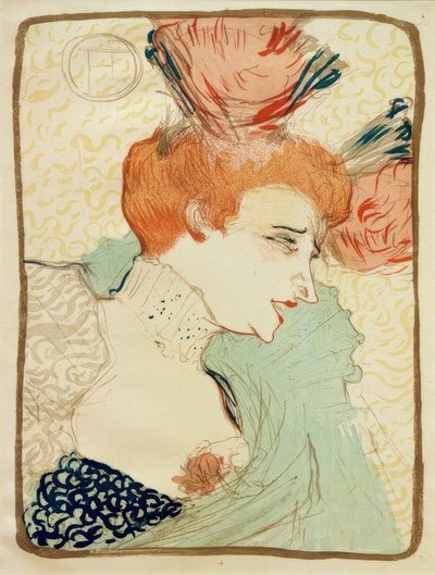 Mademoiselle Marcelle Lender, busto da Henri de Toulouse Lautrec