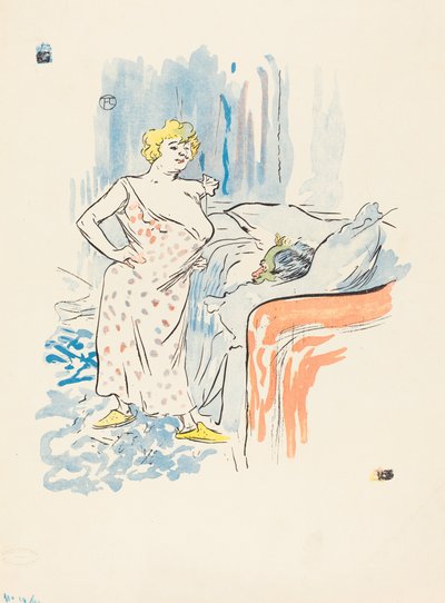 Uomo e donna da Henri de Toulouse Lautrec