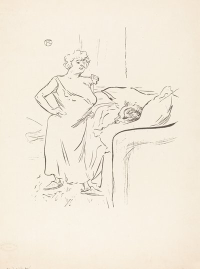 Uomo e donna da Henri de Toulouse Lautrec
