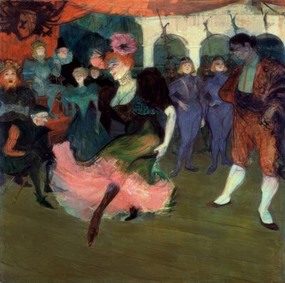 Marcelle Lender che danza il bolero di Chilperic da Henri de Toulouse Lautrec