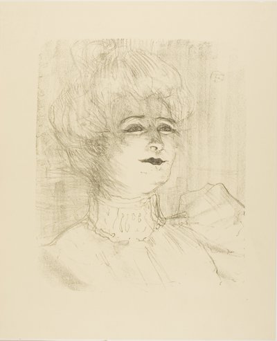 Marie-Louise Marsy, da Treize Lithographies da Henri de Toulouse Lautrec