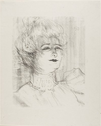 Marie-Louise Marsy, di Treize Lithographies da Henri de Toulouse Lautrec