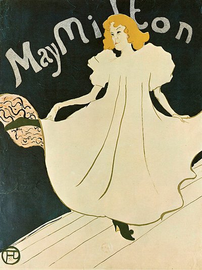 May Milton, 1895 da Henri de Toulouse Lautrec