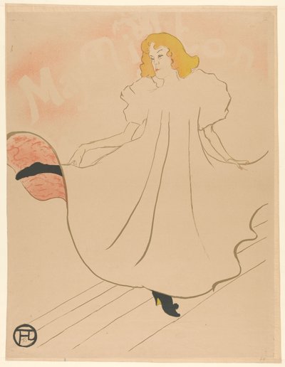 May Milton danzante da Henri de Toulouse Lautrec