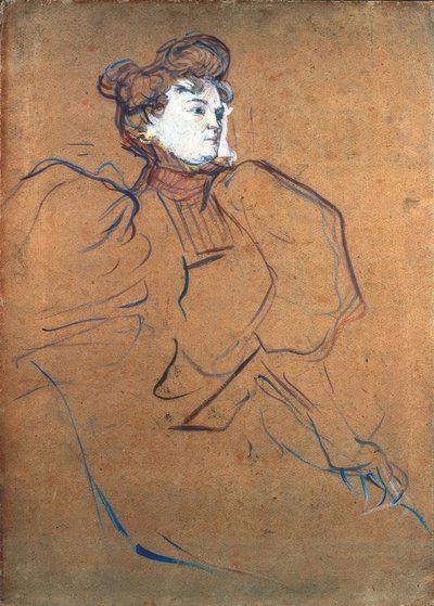 Misia Natanson da Henri de Toulouse Lautrec