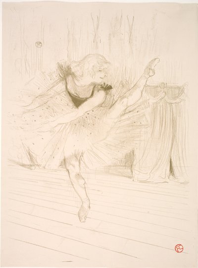 Miss Ida Heath, danzatrice inglese da Henri de Toulouse Lautrec