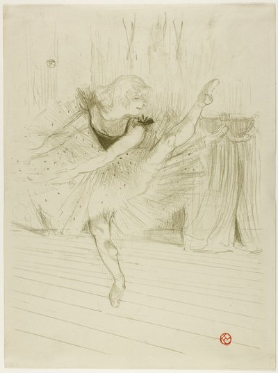 Miss Ida Heath, Danzatrice Inglese da Henri de Toulouse Lautrec