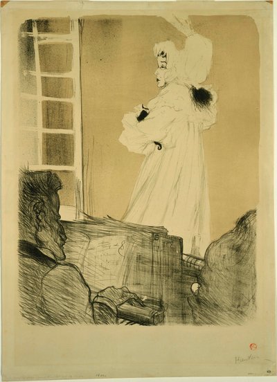 Miss May Belfort (Stato I) da Henri de Toulouse Lautrec