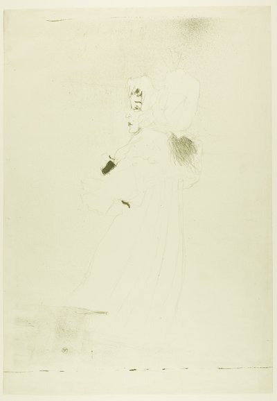 Miss May Belfort (grande tavola) da Henri de Toulouse Lautrec