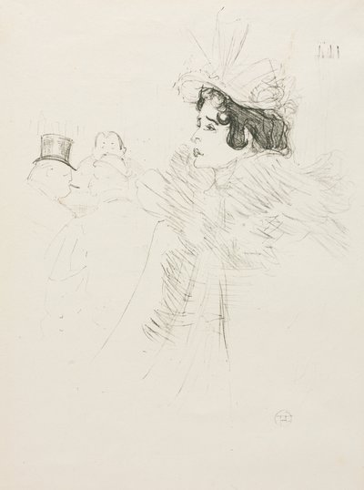 Miss May Belfort, 1895 da Henri de Toulouse Lautrec