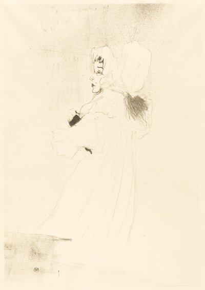 Miss May Belfort, grande planche da Henri de Toulouse Lautrec