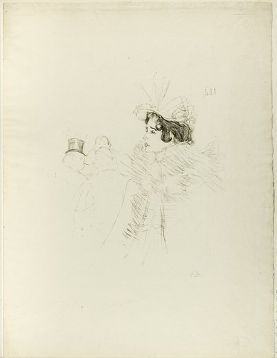 Miss May Belfort al Bar Achille da Henri de Toulouse Lautrec