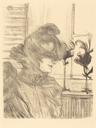 Mme. Le Marguoin, modista da Henri de Toulouse Lautrec