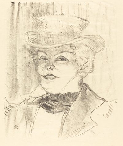 Mme. Réjane da Henri de Toulouse Lautrec