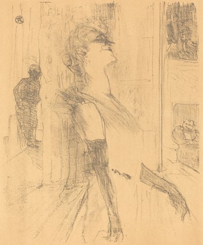 Sul palco da Henri de Toulouse Lautrec