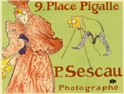 P.Sescau / Fotografia da Henri de Toulouse Lautrec