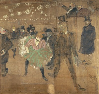 Pannelli per la Goulue baraque alla Foire du Trône di Parigi da Henri de Toulouse Lautrec