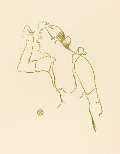 Paula Brébion da Henri de Toulouse Lautrec