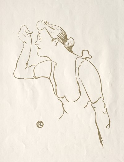 Paula Brébion da Henri de Toulouse Lautrec