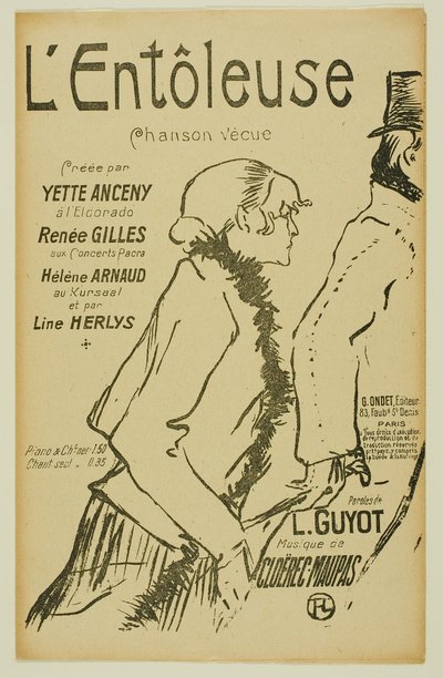 Povera prostituta! da Henri de Toulouse Lautrec