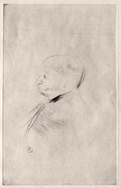 Ritratto di M. X., 1898 da Henri de Toulouse Lautrec