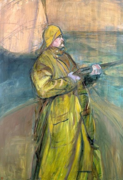 Ritratto di Maurice Joyant nella baia della Somme da Henri de Toulouse Lautrec