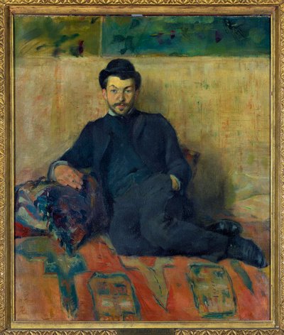 Ritratto di Gustave Lucien Dennery (dipinto di Henri de Toulouse Lautrec) da Henri de Toulouse Lautrec