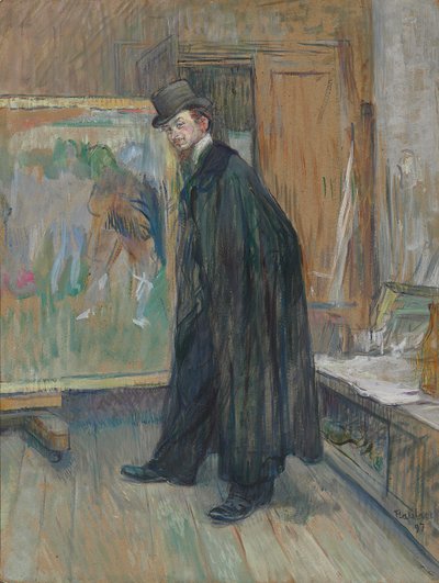 Ritratto di Henri Nocq, 1897 da Henri de Toulouse Lautrec