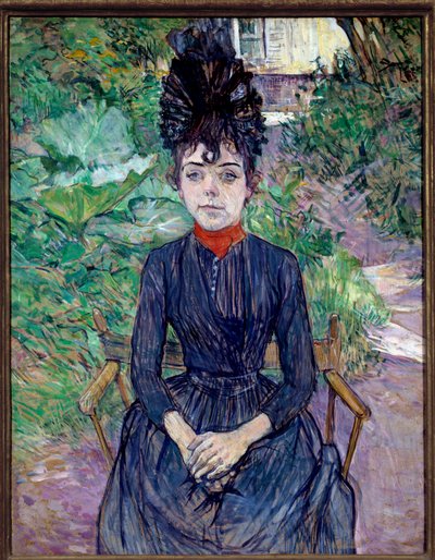Ritratto di Justine Dieuhl da Henri de Toulouse Lautrec