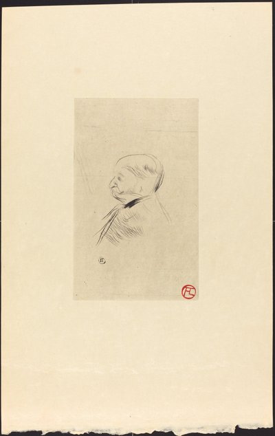 Ritratto di M. X da Henri de Toulouse Lautrec