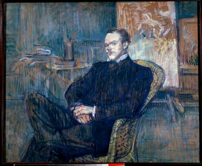 Ritratto di Paul Leclerq (1872-1956) Fondatore della Revue Blanche da Henri de Toulouse Lautrec