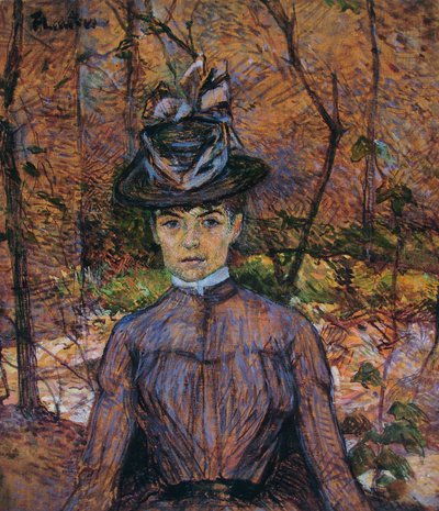 Ritratto di Suzanne Valadon da Henri de Toulouse Lautrec