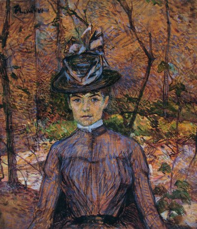 Ritratto di Suzanne Valadon 1865-1938 da Henri de Toulouse Lautrec