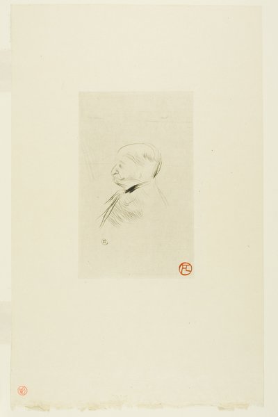 Ritratto di un Uomo da Henri de Toulouse Lautrec