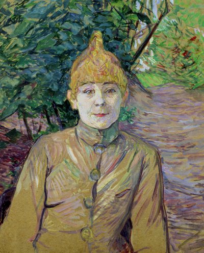 Ritratto di una donna, probabilmente la ballerina francese Louise Weber conosciuta come 