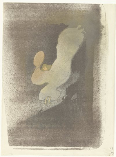 Ritratto della danzatrice Loie Fuller durante una performance da Henri de Toulouse Lautrec