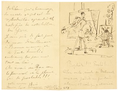 Princeteau e Lautrec da Henri de Toulouse Lautrec