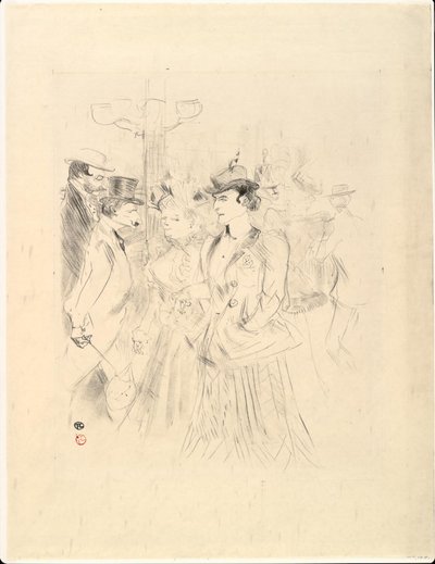 Passeggiata da Henri de Toulouse Lautrec