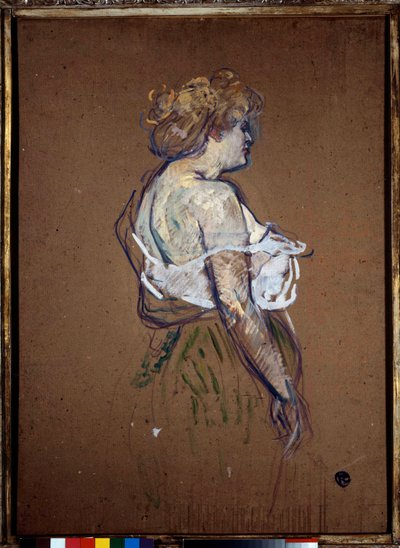 Prostituzione: Ritratto di Lucie Bellager da Henri de Toulouse Lautrec