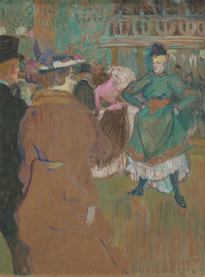 Quadriglia al Moulin Rouge da Henri de Toulouse Lautrec