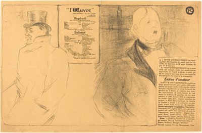 Raffaello; Salomè da Henri de Toulouse Lautrec
