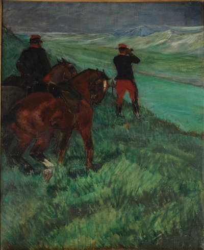 Ufficiale di riserva da Henri de Toulouse Lautrec