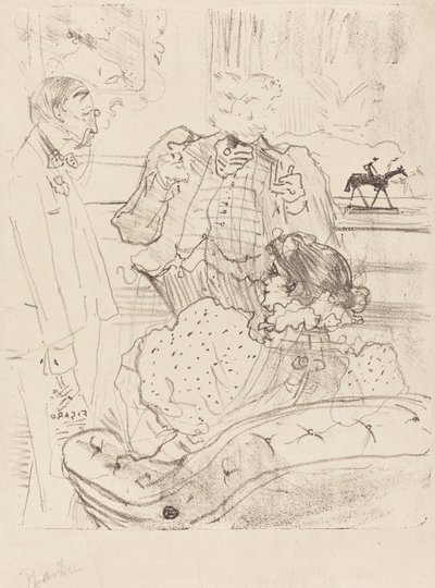 Rosmersholm; Il pegno da Henri de Toulouse Lautrec