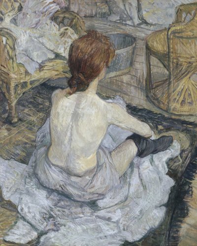 Rousse La Toilette, 1889 da Henri de Toulouse Lautrec