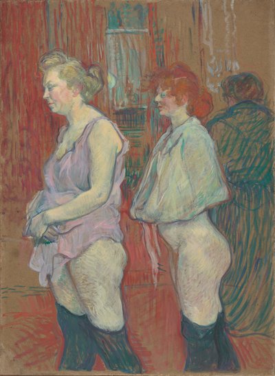 Rue des Moulins, 1894 da Henri de Toulouse Lautrec