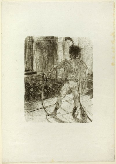 Schlomé Fuss nella sinagoga, da Ai piedi del Sinai da Henri de Toulouse Lautrec