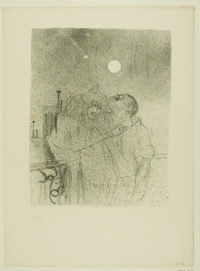 Stelle cadenti, da Mélodies de Désiré Dihau da Henri de Toulouse Lautrec