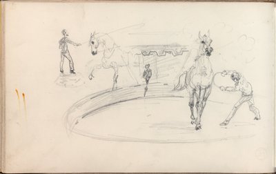 Album di schizzi, 1880 da Henri de Toulouse Lautrec